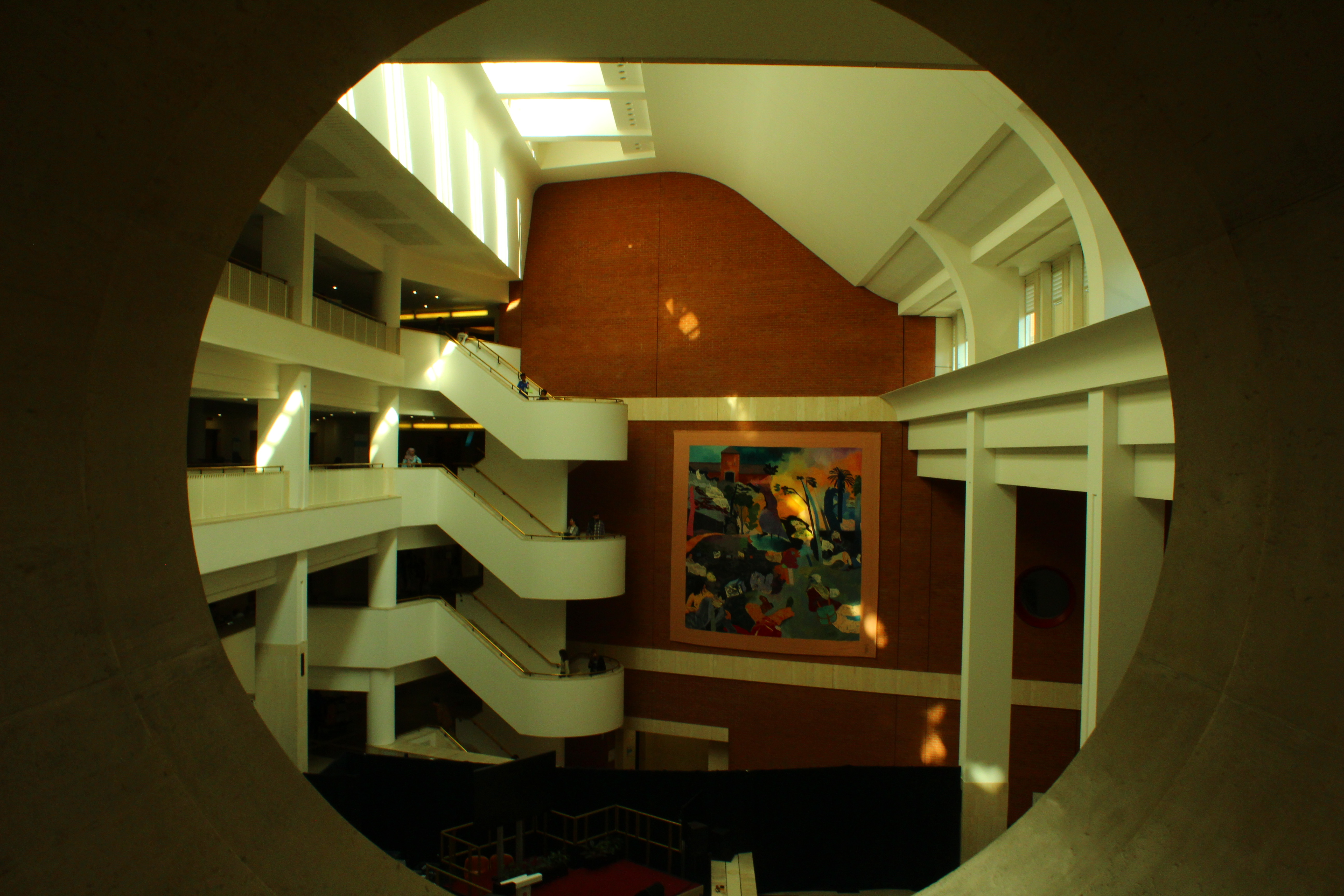 the british library interior