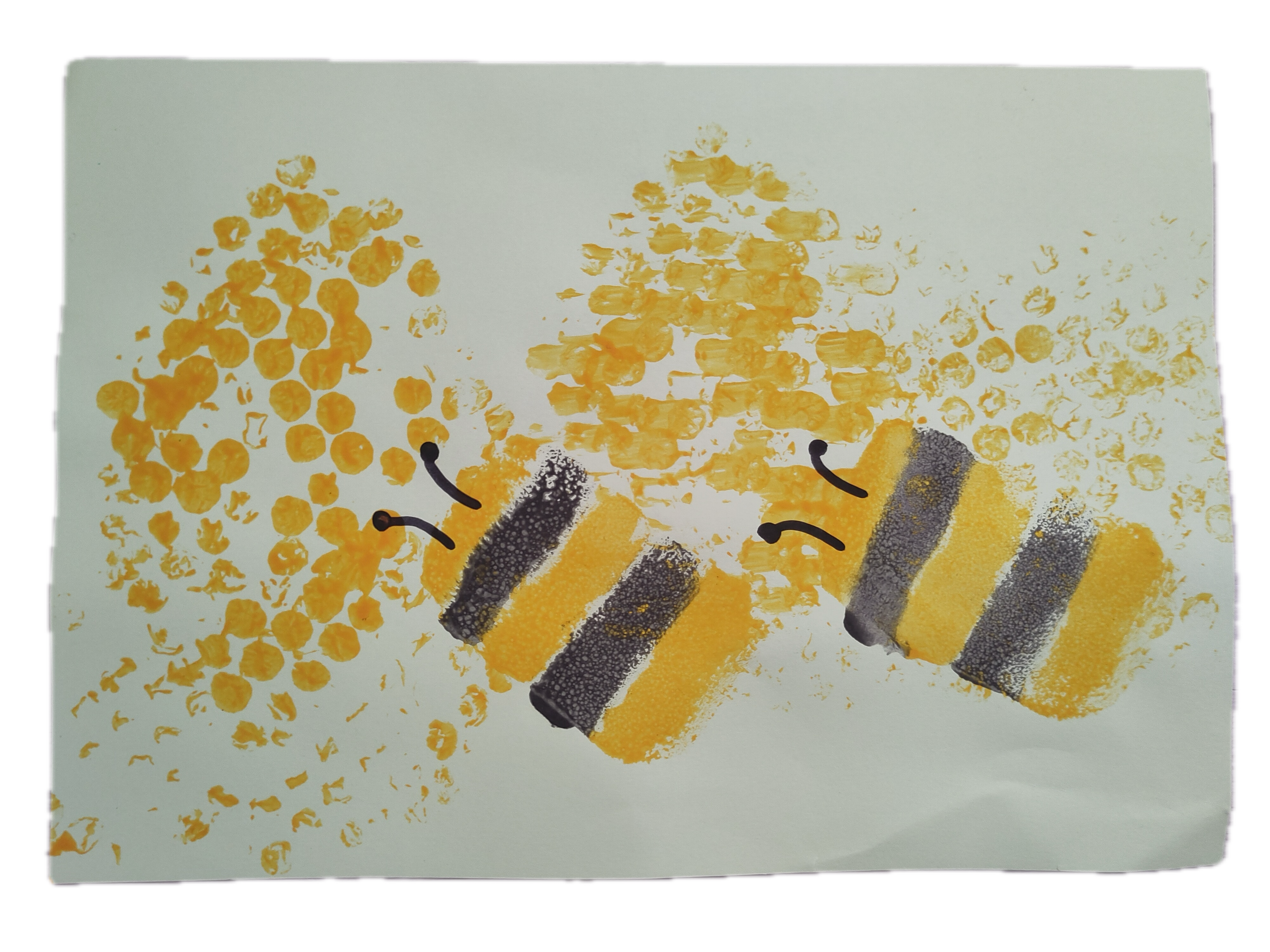 bees painting